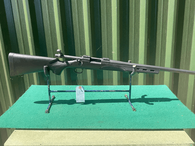 Firearm: Remington 700 Black synthetic