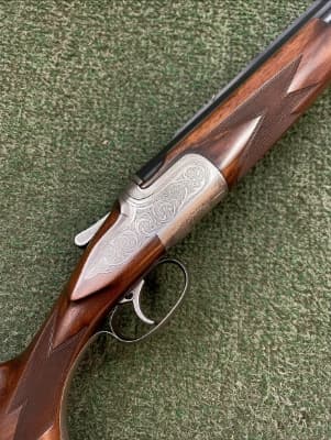 Firearm: Grulla Royal Churchill style engraved