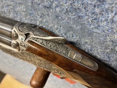 Firearm: Caesar Guerini Invictus IX Multisport Adjustable Gold & Gems