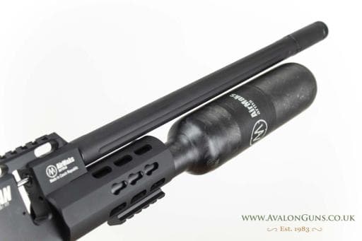 Firearm: AirMaks Katran B Standard Blue Laminate