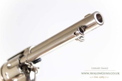 Firearm: Colt Single Action Army Nickel