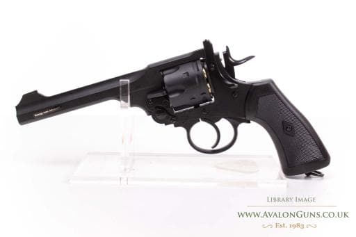 Firearm: Webley Mk VI 455 6 Inch revolver