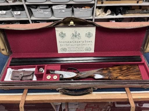 Firearm: Stephen Grant Best Sidelock Ejector 
