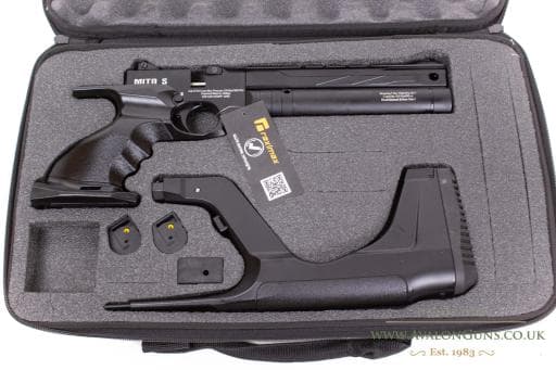 Firearm: Reximex Mito Blue laminated