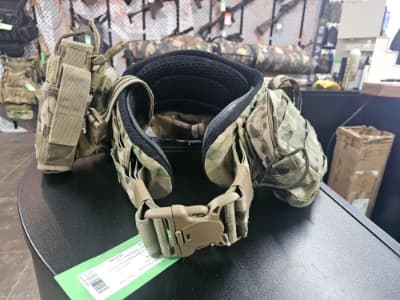 Firearm: Warrior Camo Battle Belt 
