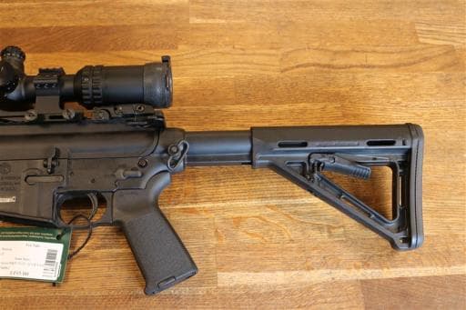 Firearm: Smith and Wesson MandP 15-22 