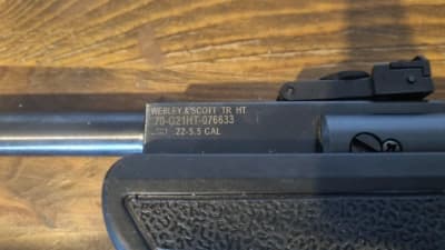 Firearm: Webley and Scott VMX 2.0