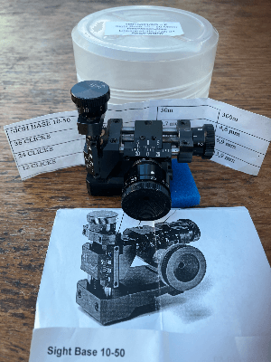Firearm: Centra Sight Base 10-50 metre 