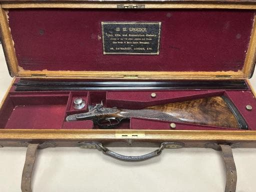 Firearm: W W Greener Hammer 