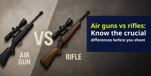 The difference between air guns and rifles: What every shooter should know