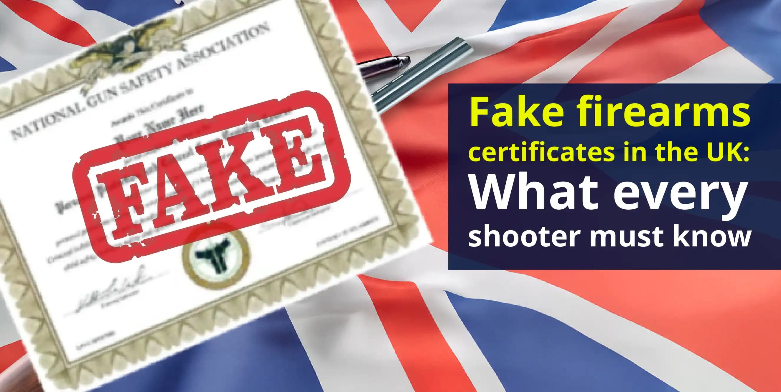 How to spot fake UK firearms certificates - Don’t get caught out
