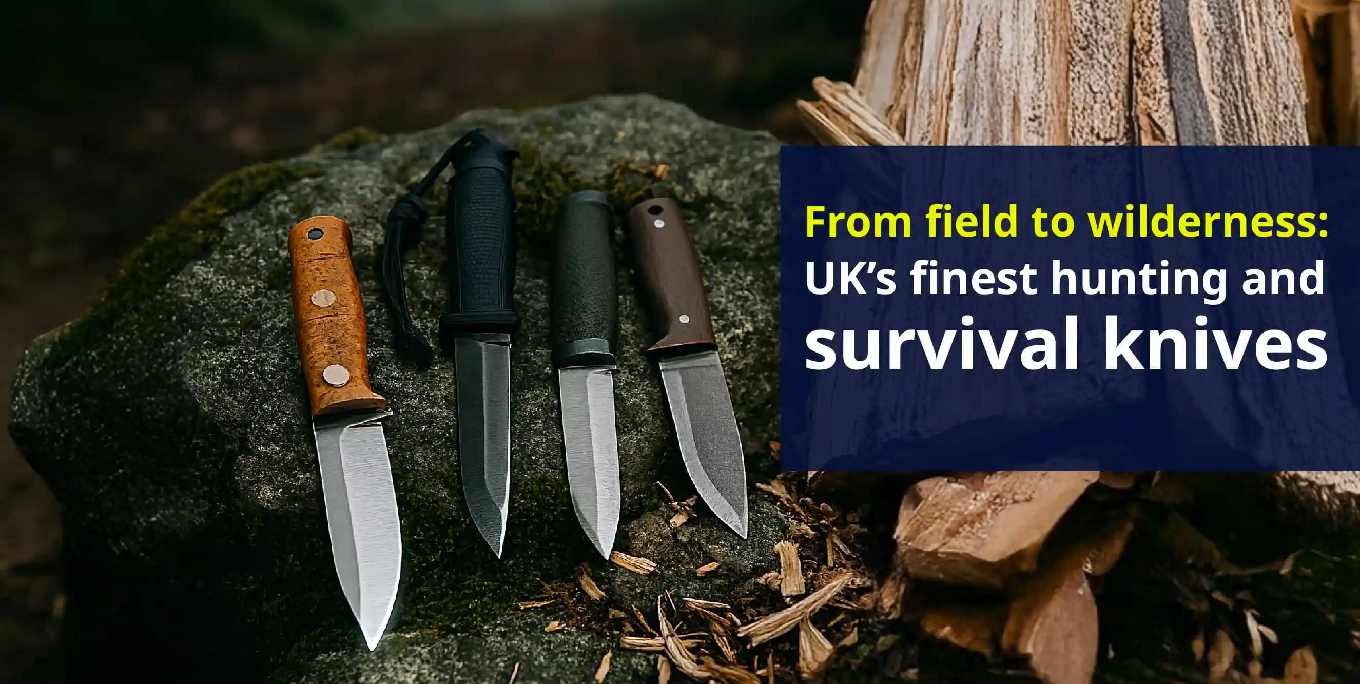Top hunting and survival knives for UK shooters and outdoor enthusiasts