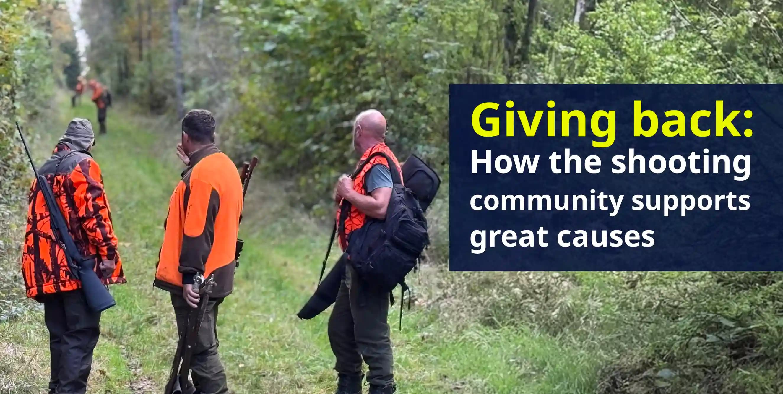 Supporting good causes through the shooting community (Ivythorn Sporting)