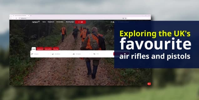 Popular air guns in the UK: Explore the top air rifles & air pistols