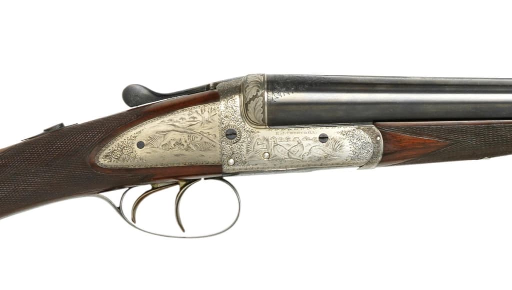 Firearm: E J Churchill Coronation De Luxe XXV