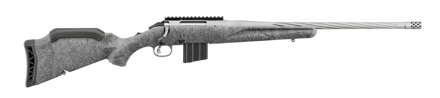Firearm: Ruger American Rifle Generation 2 Gray Splatter